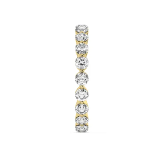 14K White Gold Yellow Gold Rose Gold Wedding Ring Natural Diamond Lab Grown Diamond Anniversary Ring