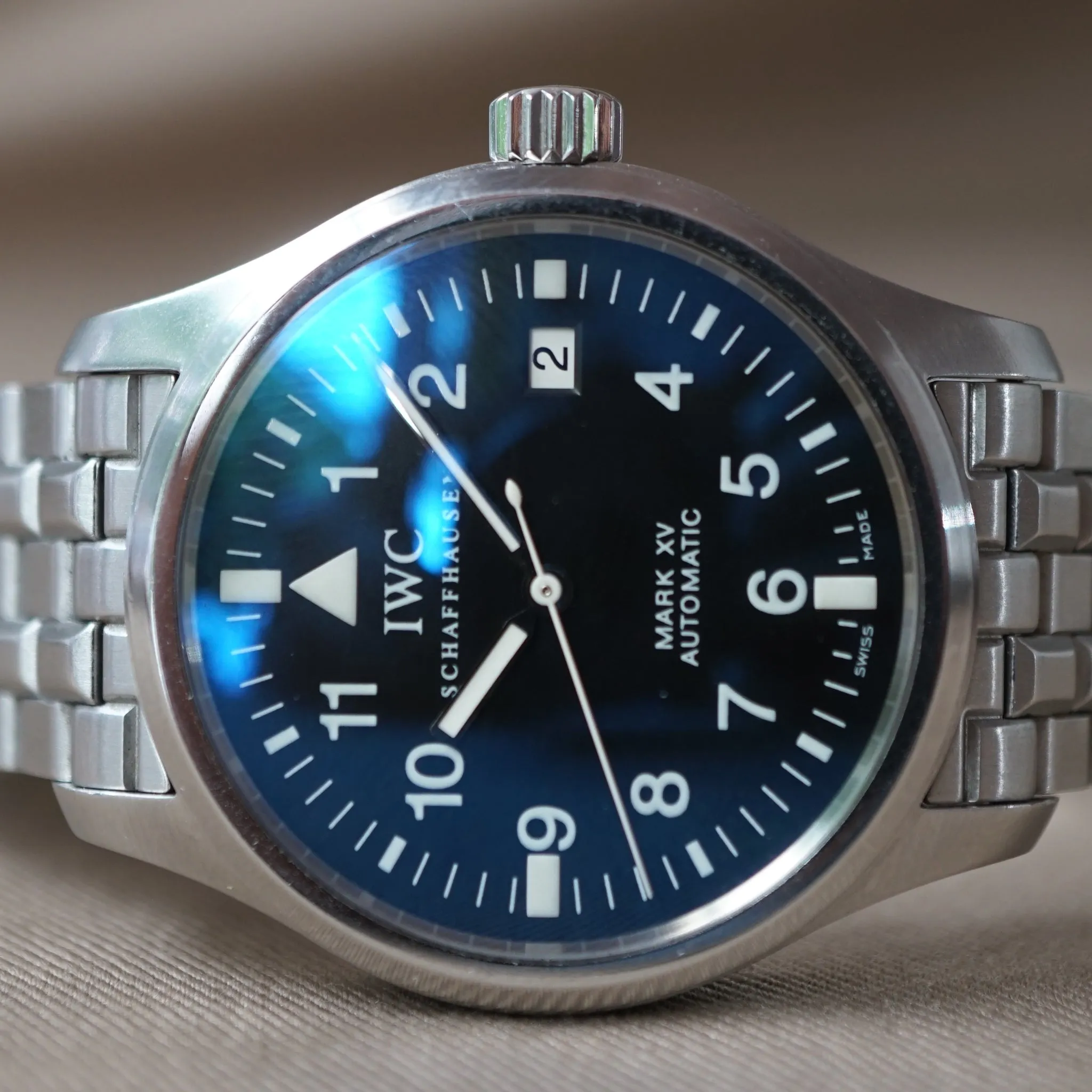 2006 IWC MARK XV 15 PILOT IW3253-07 WATCH