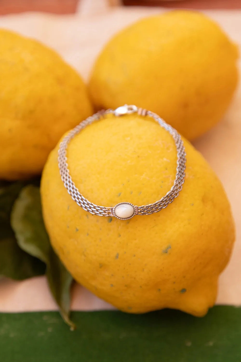 Amalfi Mesh Bracelet Silver