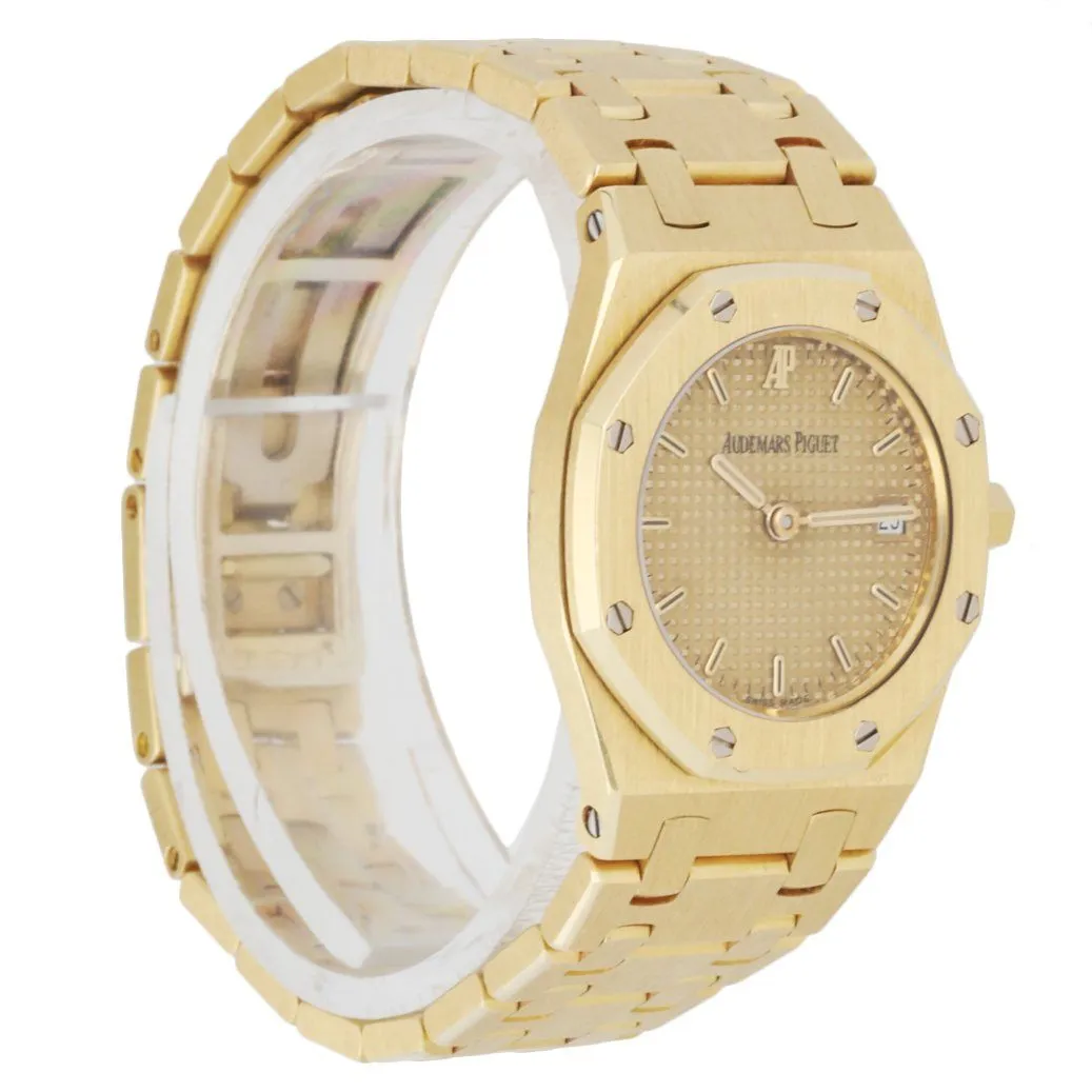 Audemars Piguet Royal Oak 66270BA 18K Yellow Gold Quartz Ladies Watch
