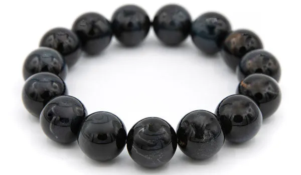 Blue Tigers Eye Gemstone Bracelet