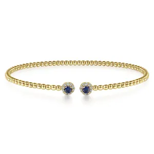 Bujukan Bracelet with Sapphire and Diamond