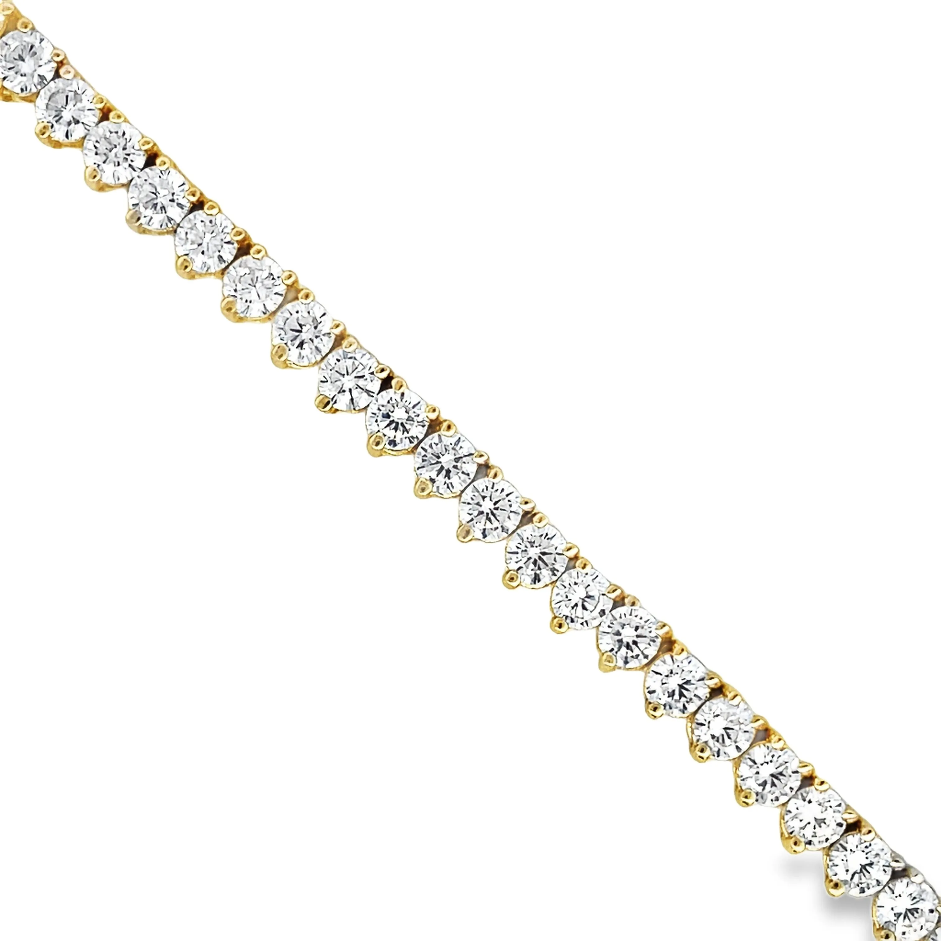 Classic Tennis Bracelet (3 mm - 3 Prong)