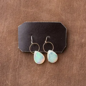 Ethiopian Opal Drop Earrings