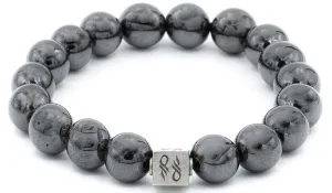 Hematite Natural Gemstone Centerpiece Bracelet