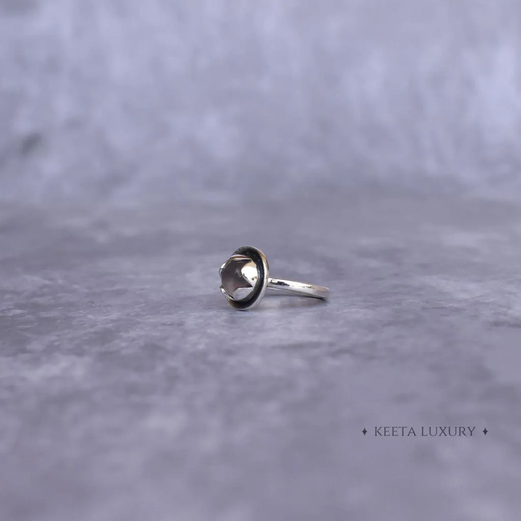 Lotus Dream - Rose Quartz Ring