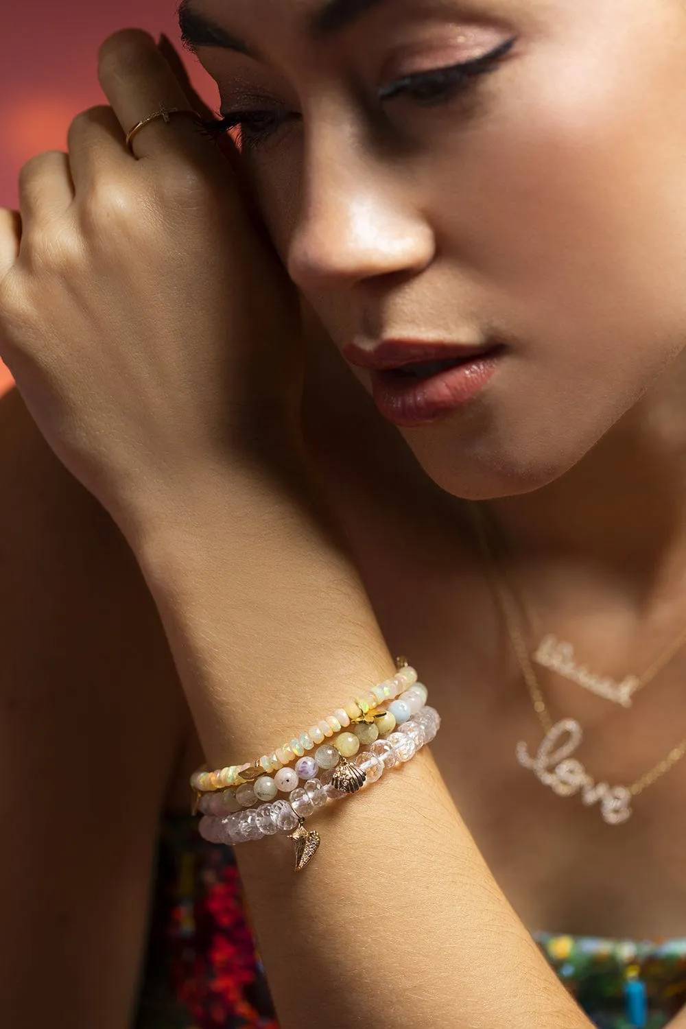 Mini Pure Opal Bead Bracelet