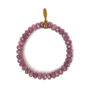 Natural Ruby Gemstone Bracelet