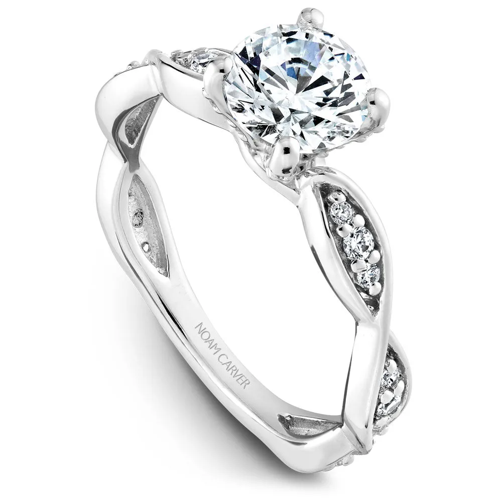 Noam Carver Engagement Ring - B197-01WZ-100A