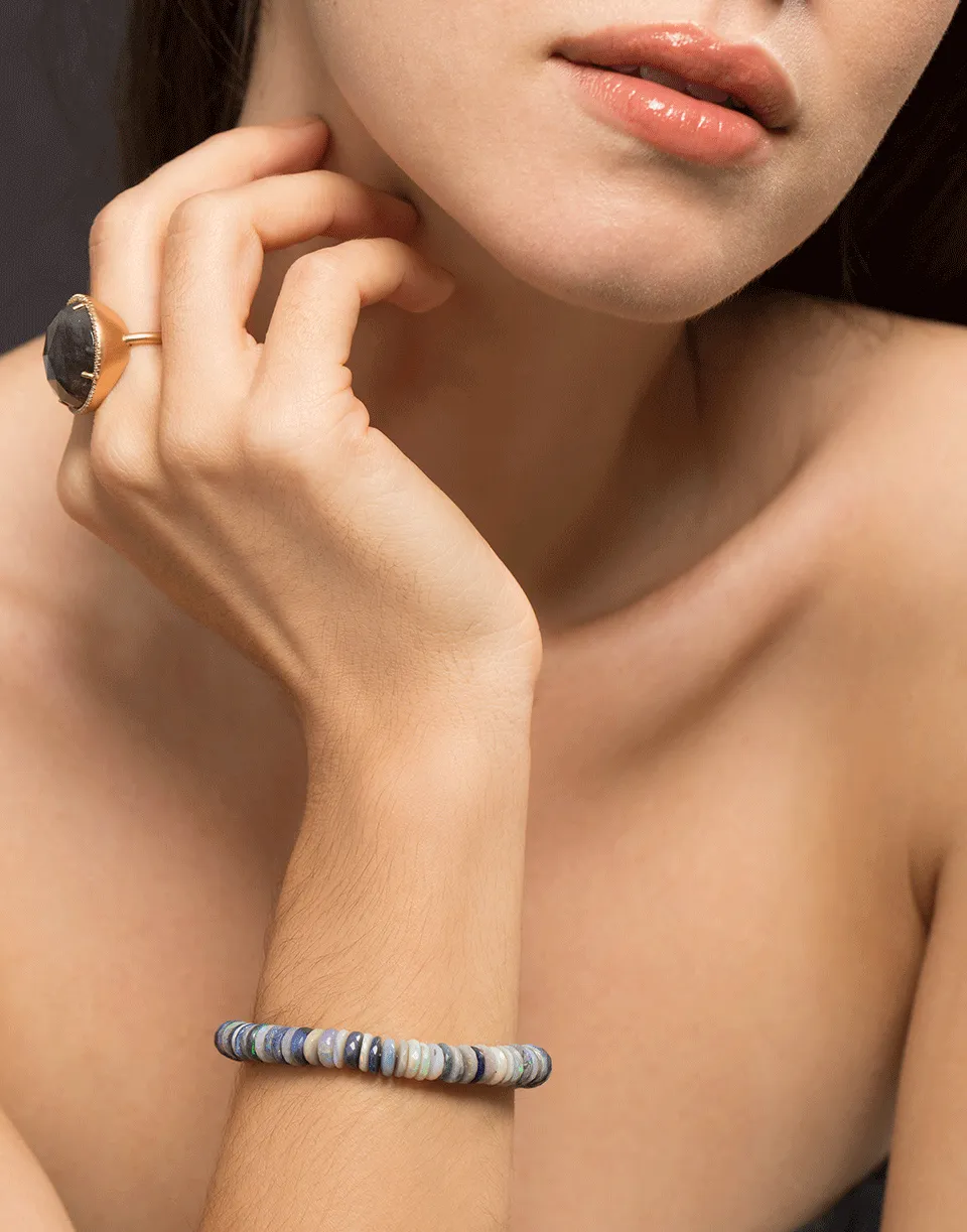 Opal Bead Bracelet