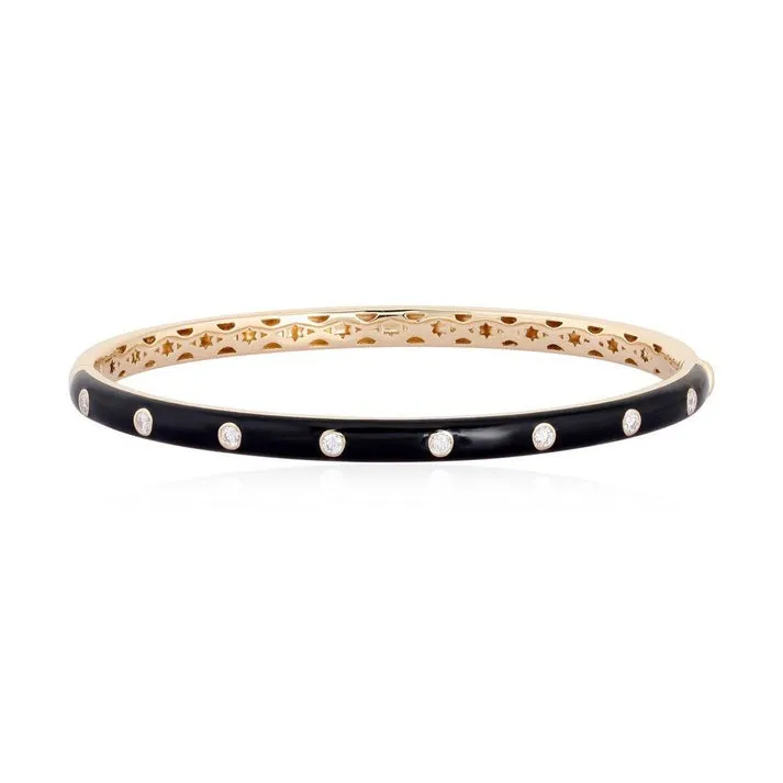 Opal Mirage Bangle Bracelet