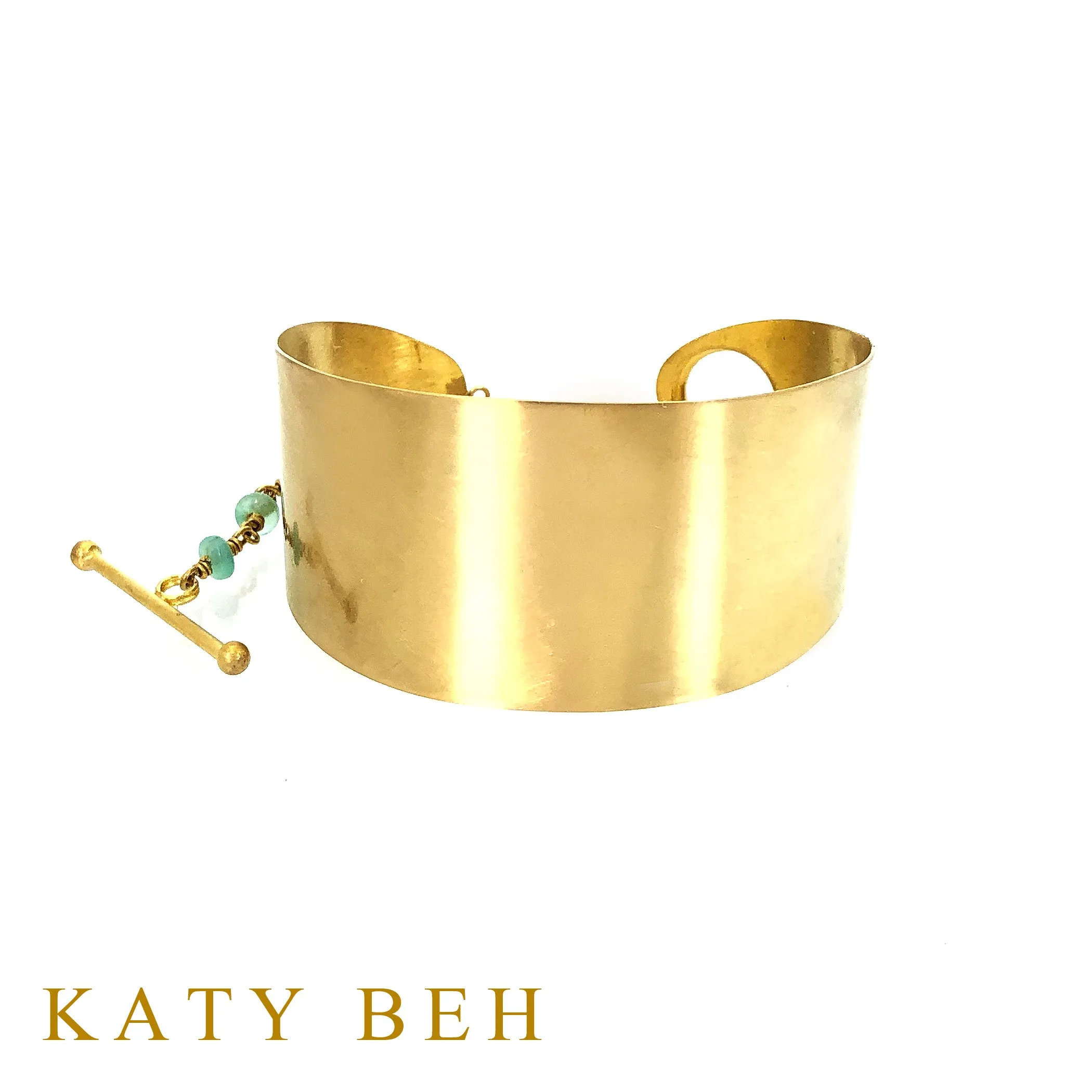Opie 22k Gold Cuff Bracelet