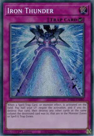 PHNI-EN080 Iron Thunder Secret Rare NM