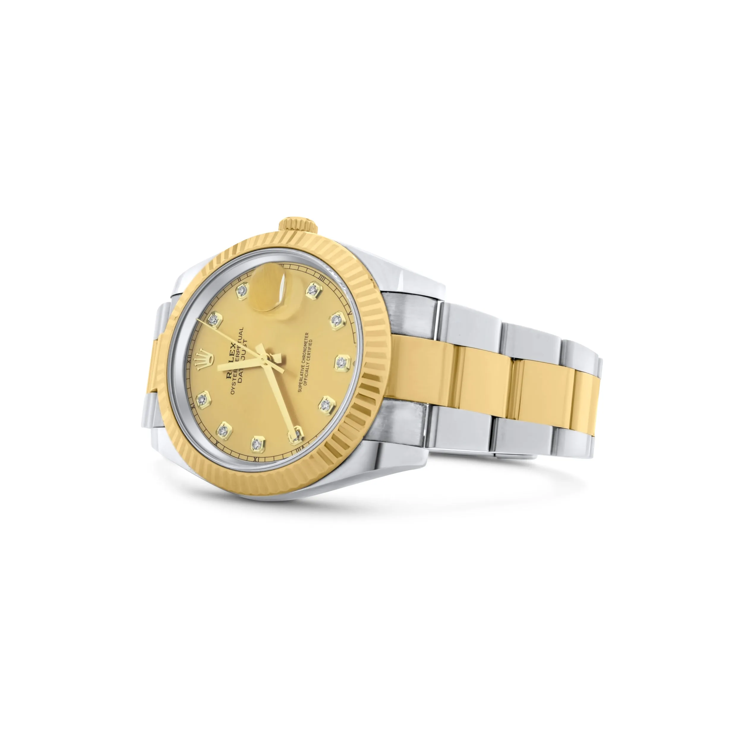Rolex Datejust 41mm Two Tone Yellow Gold Ref. Number 126333