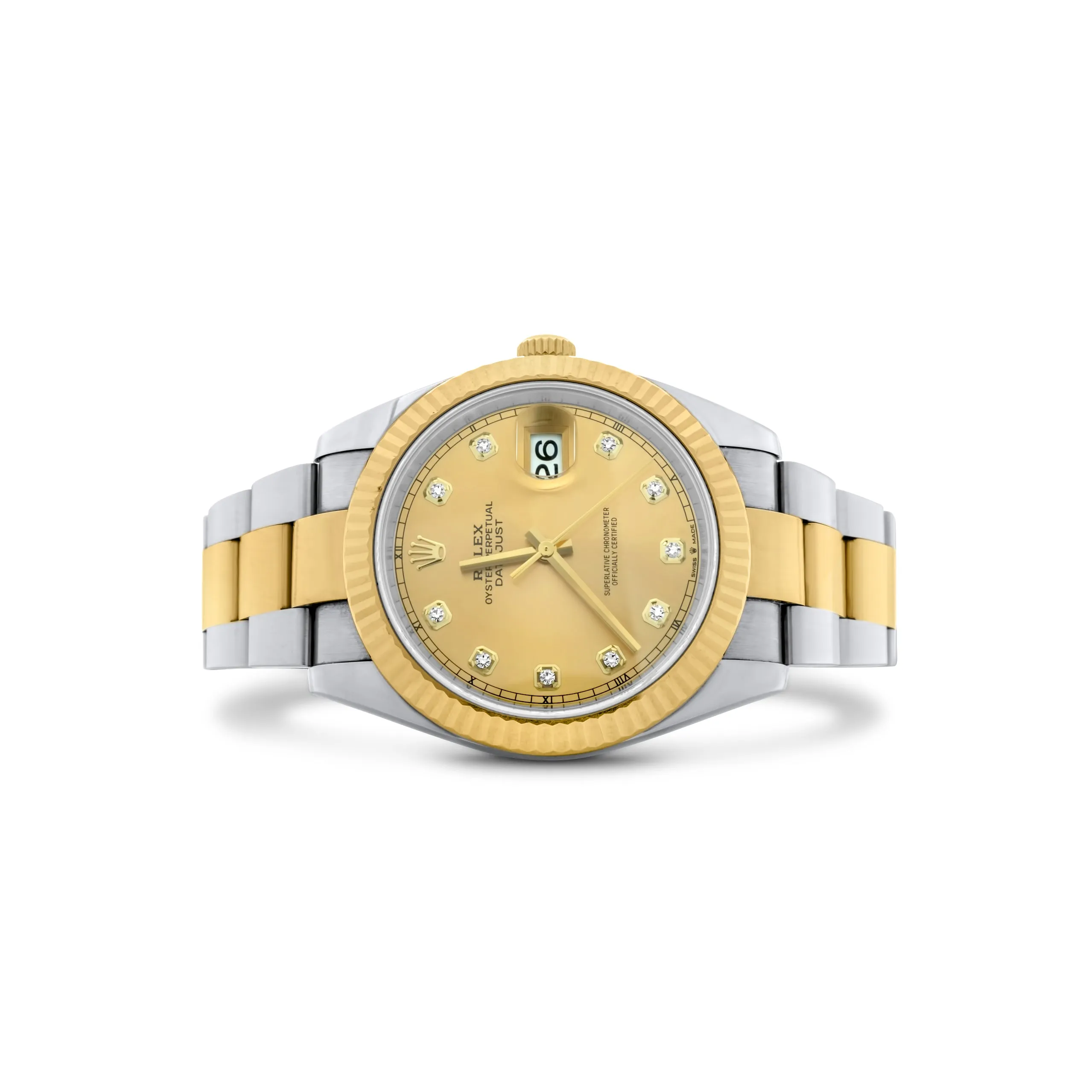 Rolex Datejust 41mm Two Tone Yellow Gold Ref. Number 126333