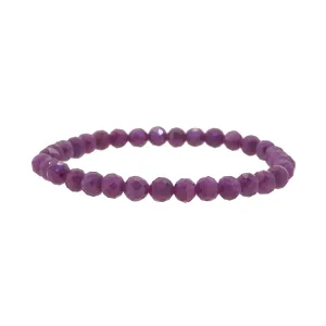 Ruby Faceted 6mm