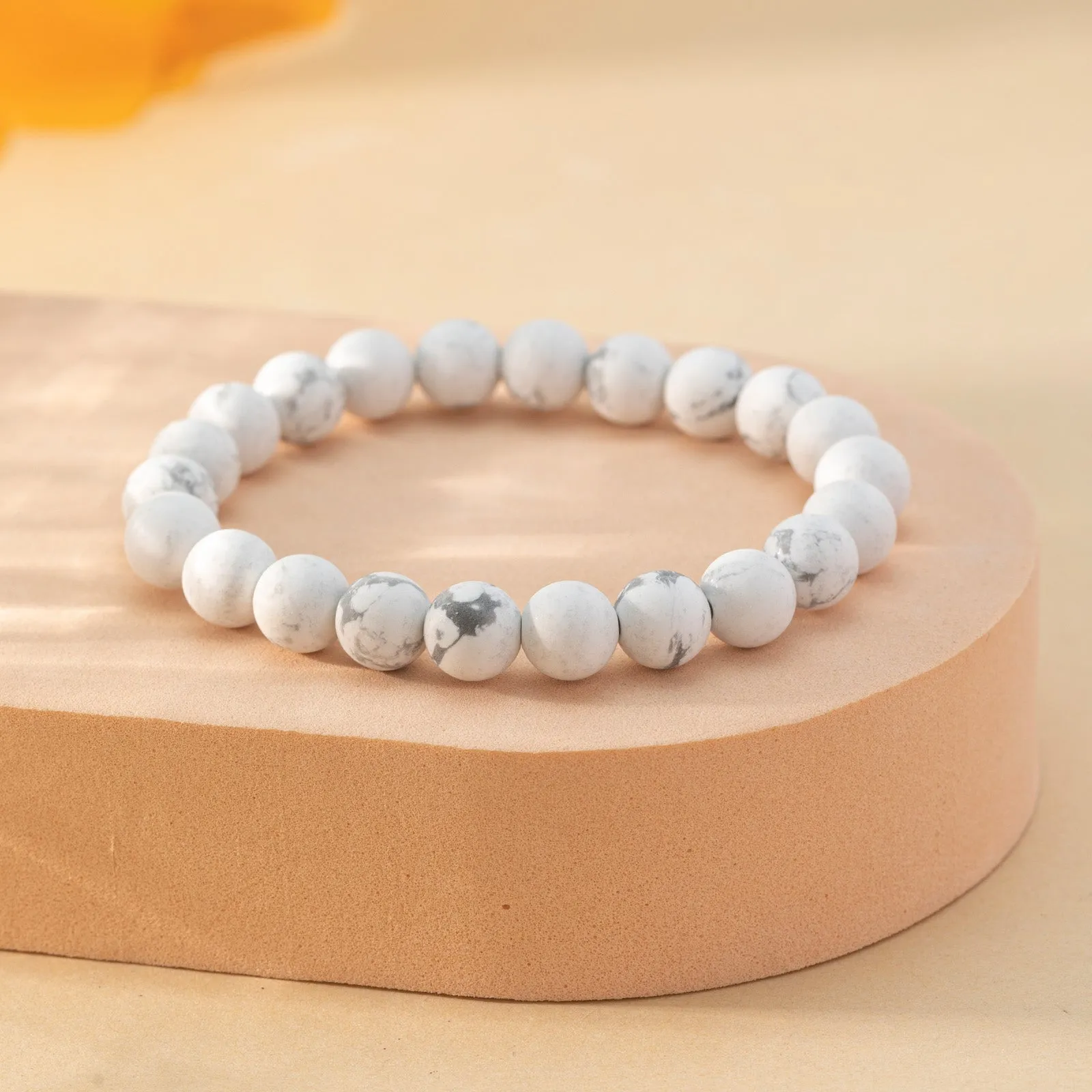 Stone Matte Beaded Bracelet for Men | Variety