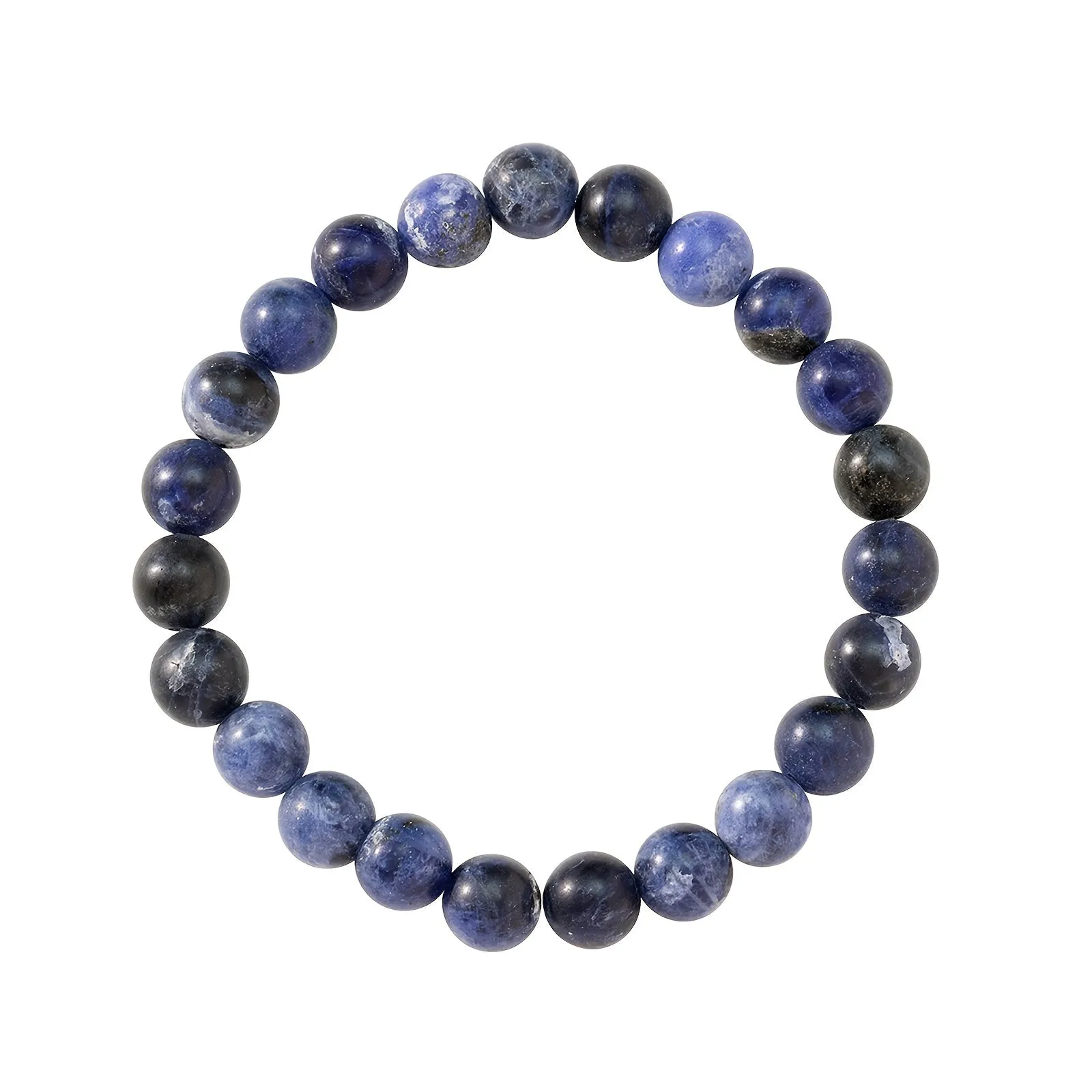 Stone Matte Beaded Bracelet for Men | Variety