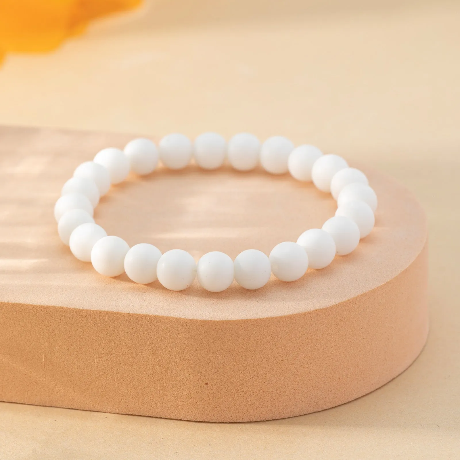 Stone Matte Beaded Bracelet for Men | Variety