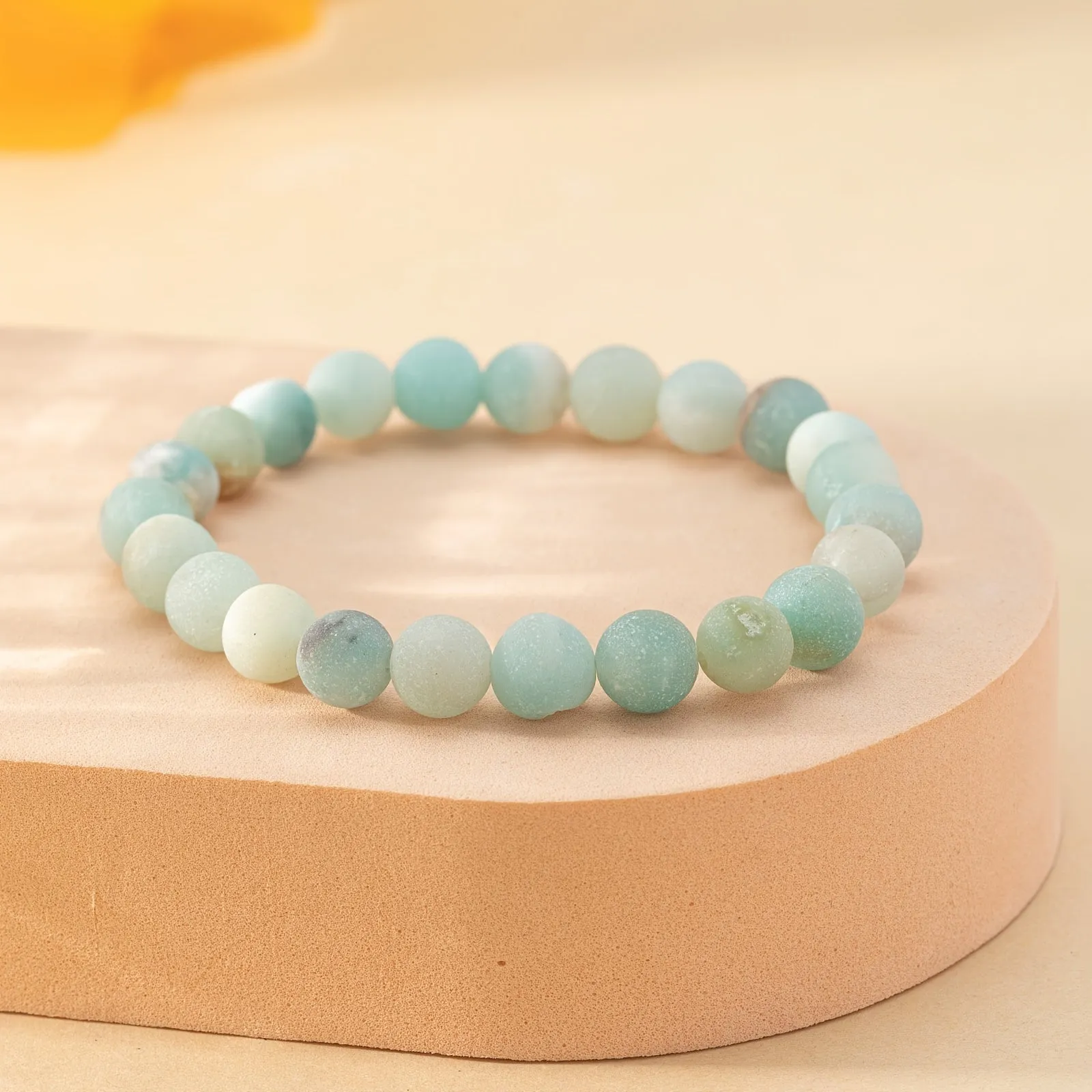 Stone Matte Beaded Bracelet for Men | Variety