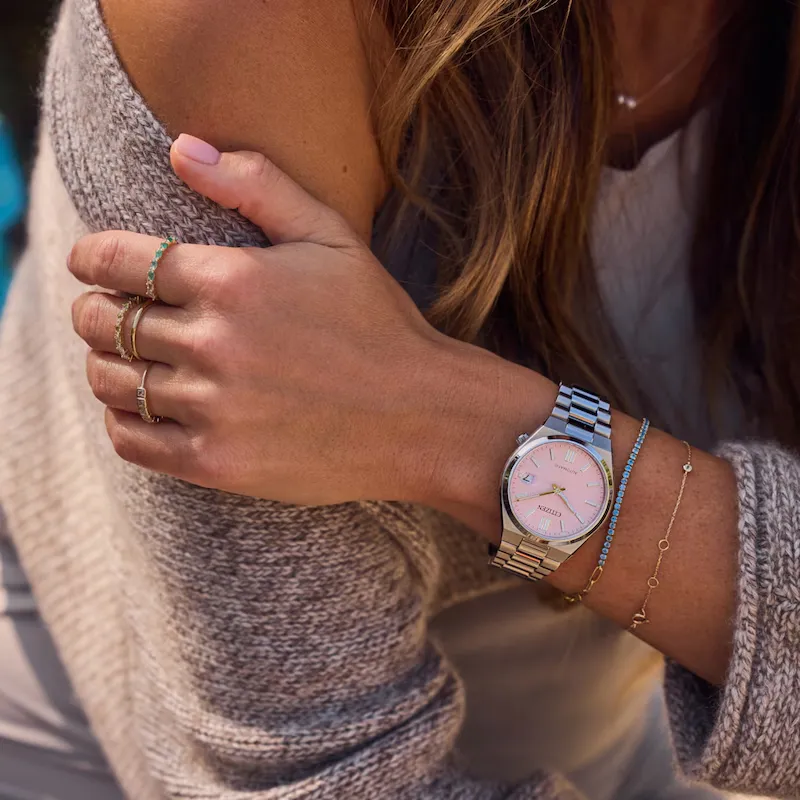 Tsuyosa Light Pink 37MM Watch