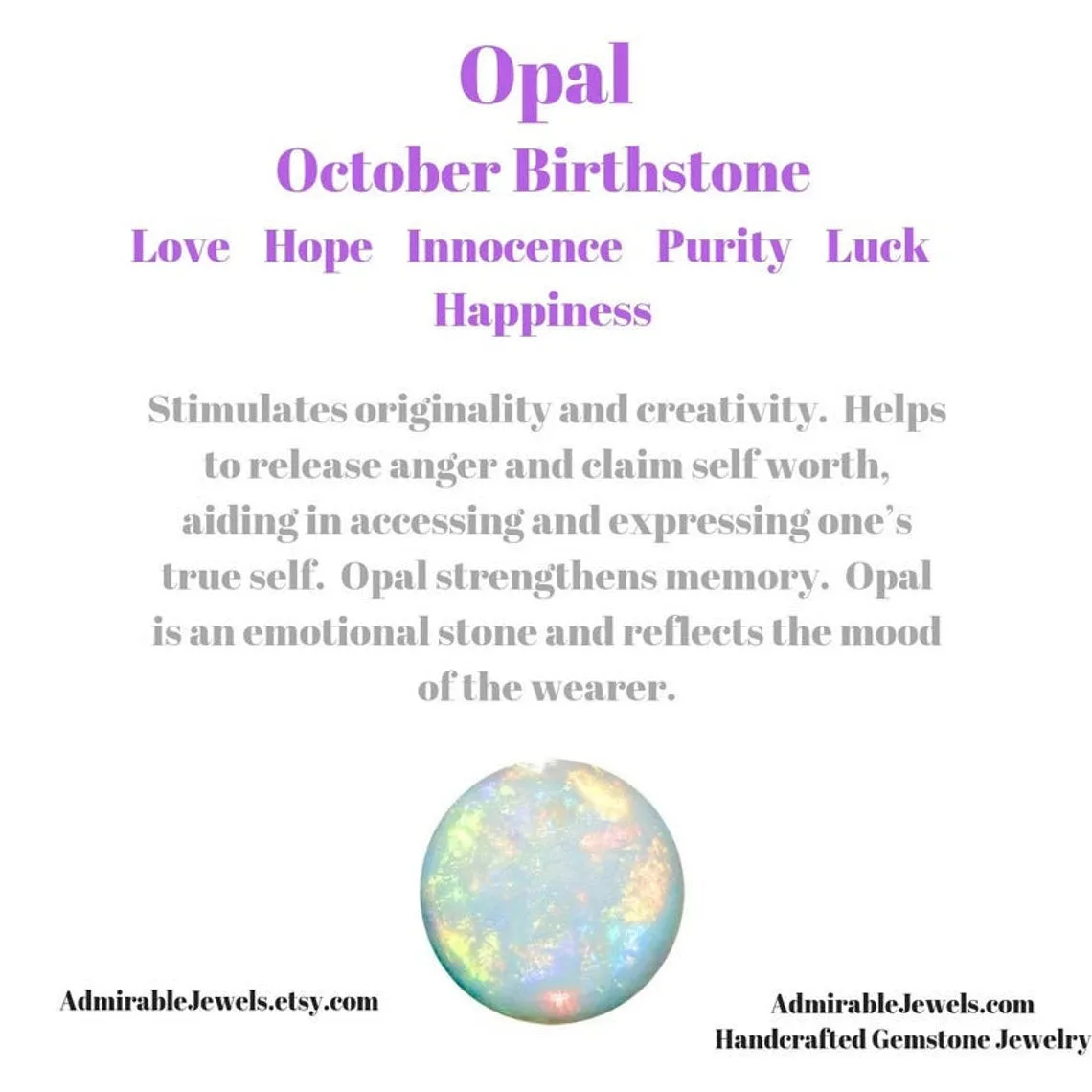 White Opal Necklace